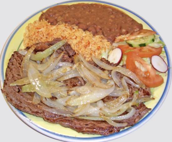 Steak with Onion