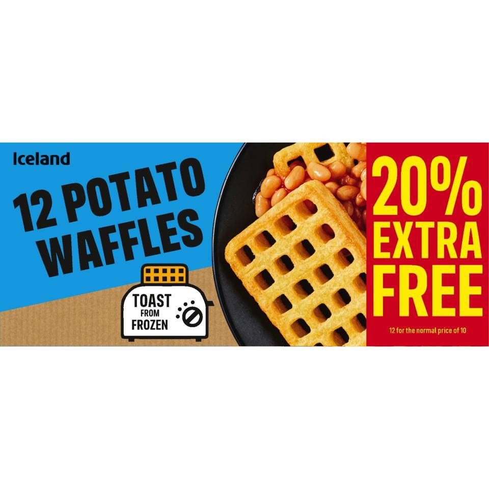 Iceland Potato Waffles