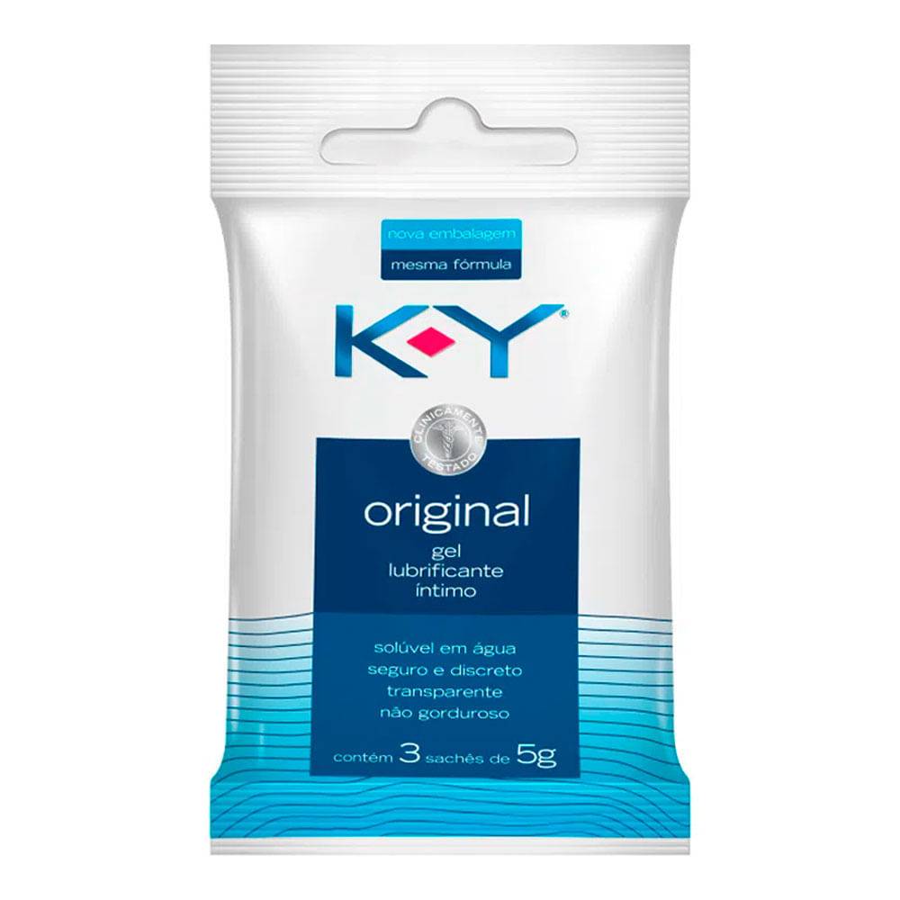 K-Y · Gel lubrificante íntimo original (1,5 g)