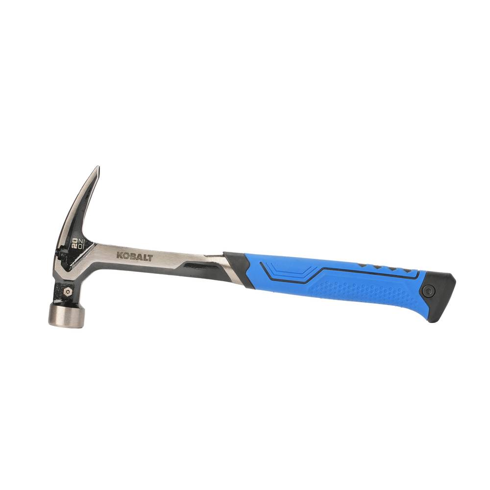 Kobalt 20-oz Smooth Face Steel Head Steel Claw Hammer | 67805