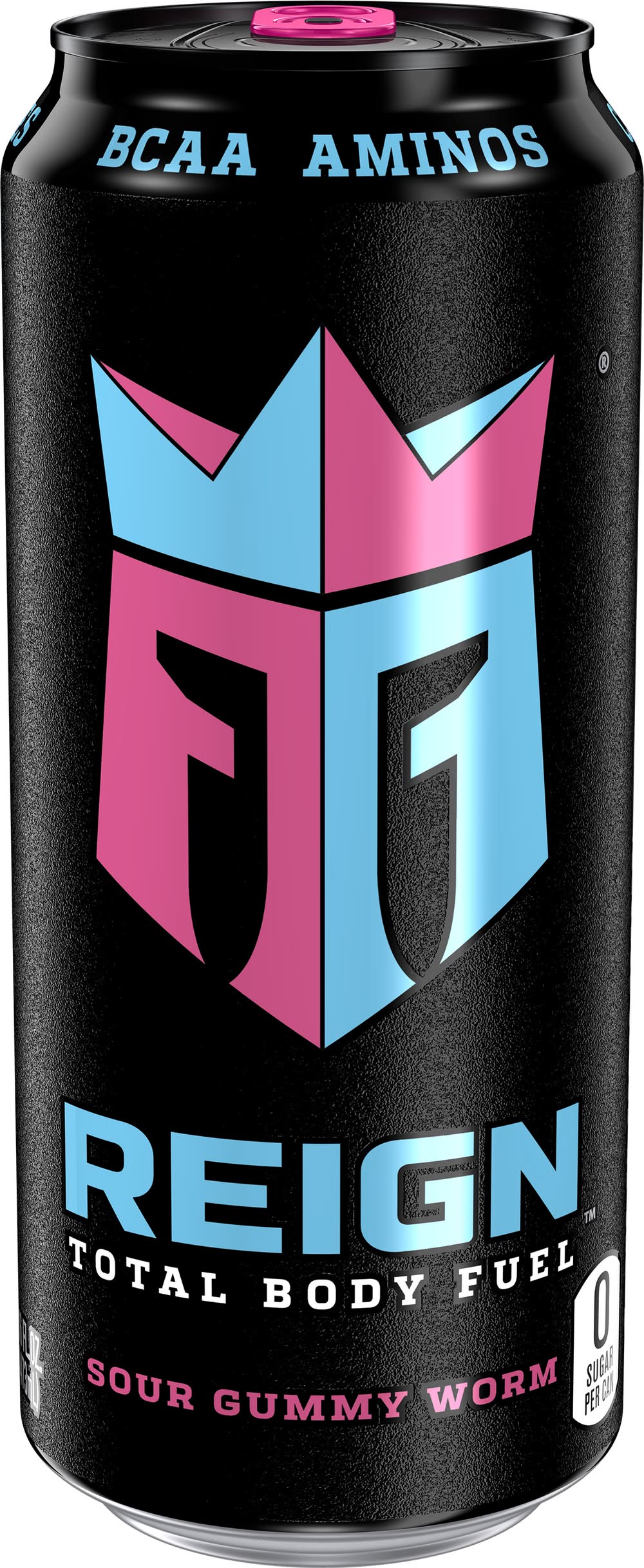 Reign Total Body Fuel Energy Drink, Sour Gummy Worm (16 fl oz)