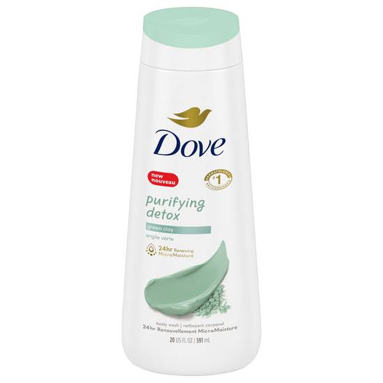 Dove Deep Moisture Nourishing Green Clay Body Wash