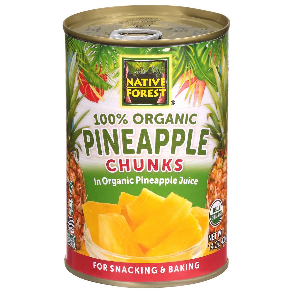 Native Forest Organic Pineapple Chunks (14 oz)