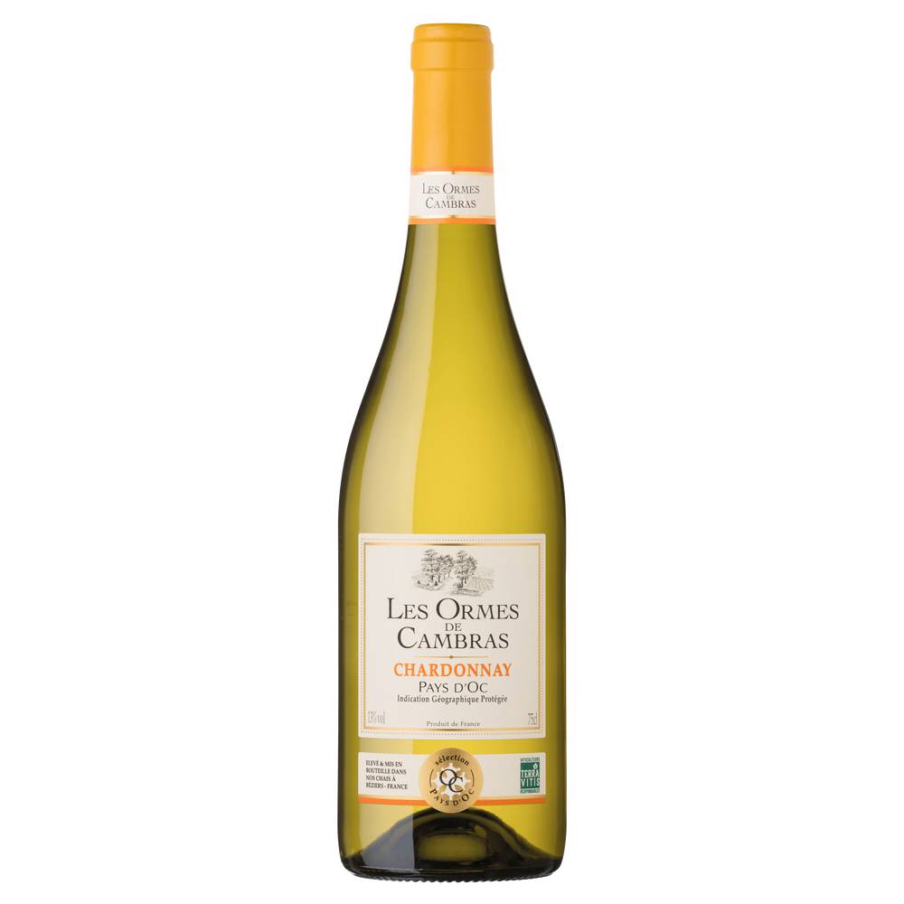 Les Ormes de Cambras - Chardonnay igp pays d'oc blanc (750ml)