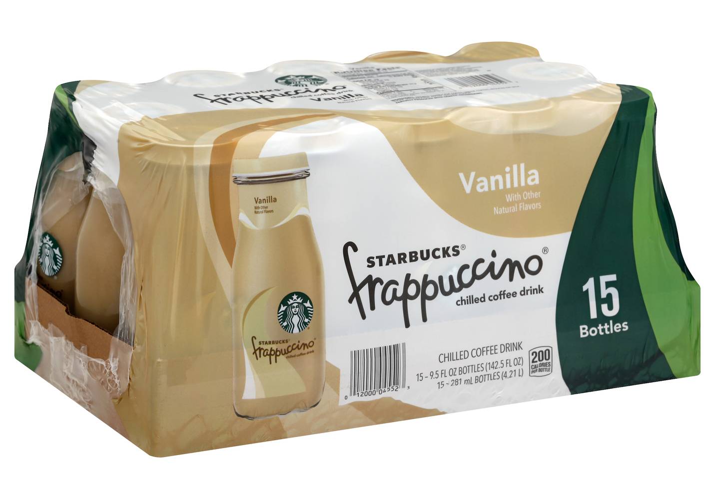 Starbucks Frappuccino Chilled Coffee Drink (15 x 9.5 fl oz)