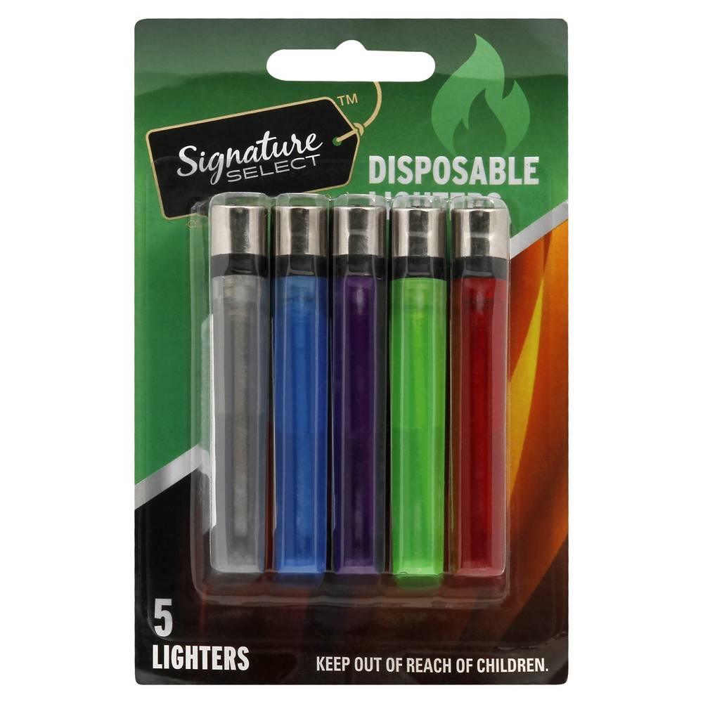 Signature Select Disposable Lighters (5 ct)