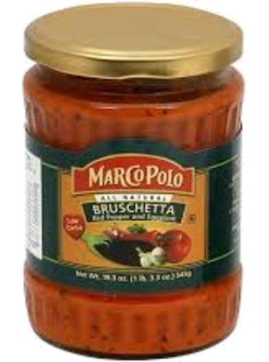Marco Polo Hot Bruschetta Topping Mild (490g)