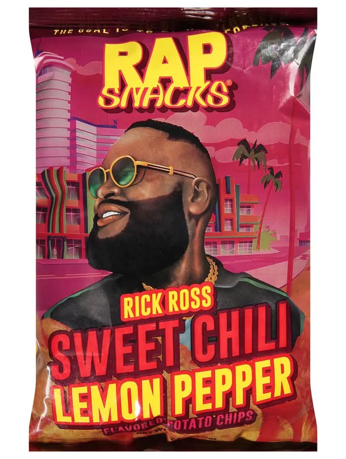 Rap Snacks Sweet Chili Lemon Pepper Rick Ross