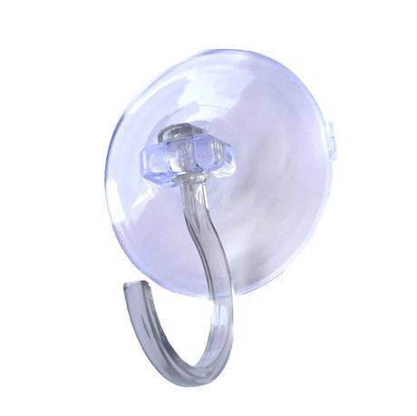 Simple Living Solution''S Suction Cup Wreath Hook 1-Count Seasonal Wreath Hook For Windows & Smooth Surfaces - Clear