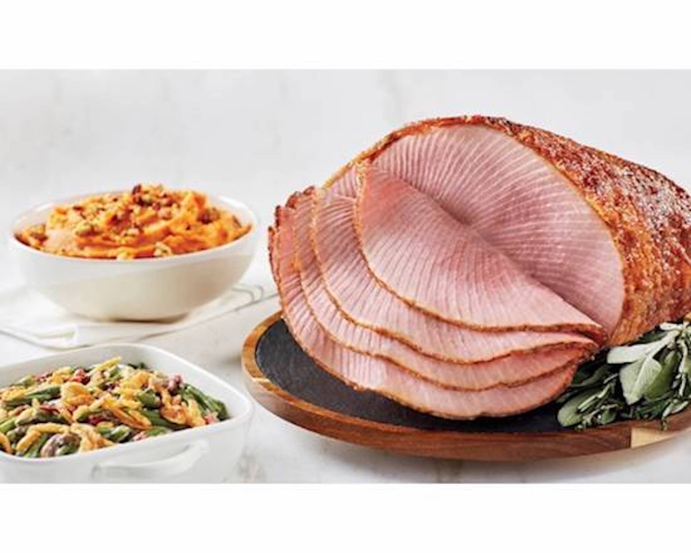 Honey (or maple) fried ham - chinese grandma