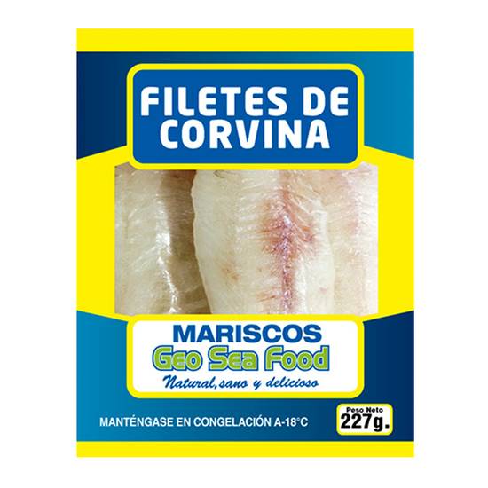 Filetes De Corvina Blanca Geo Sea Food 227 Gr
