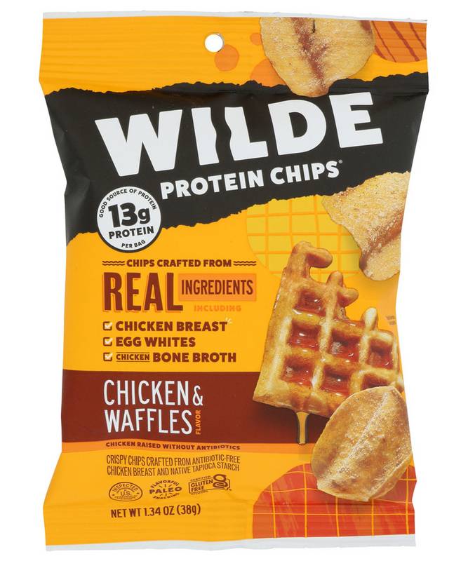 Wilde Snacks Chip Chicken & Waffle 1.34oz