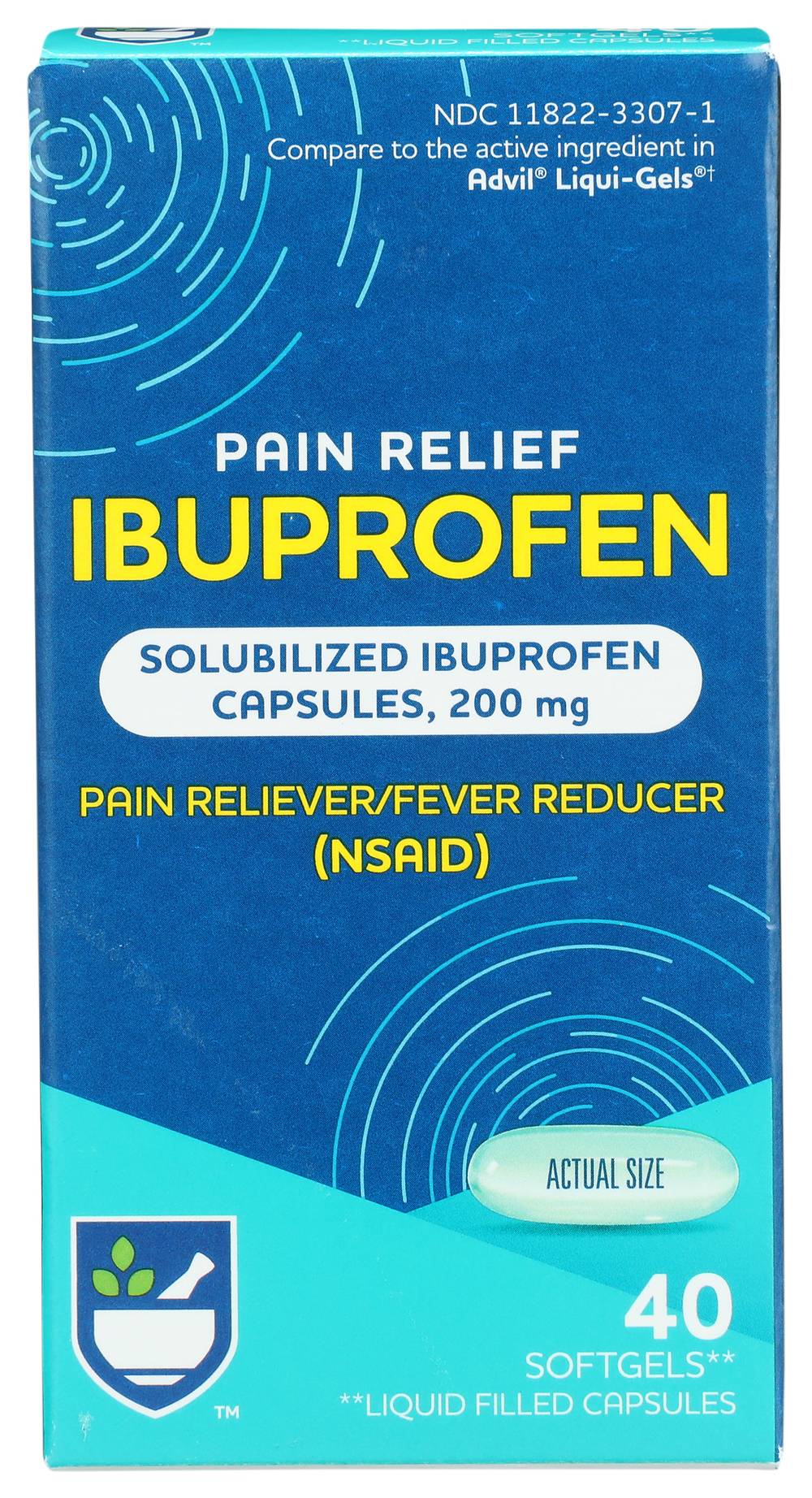 Rite Aid Ibuprofen Pani Reliever Softgels 200 mg