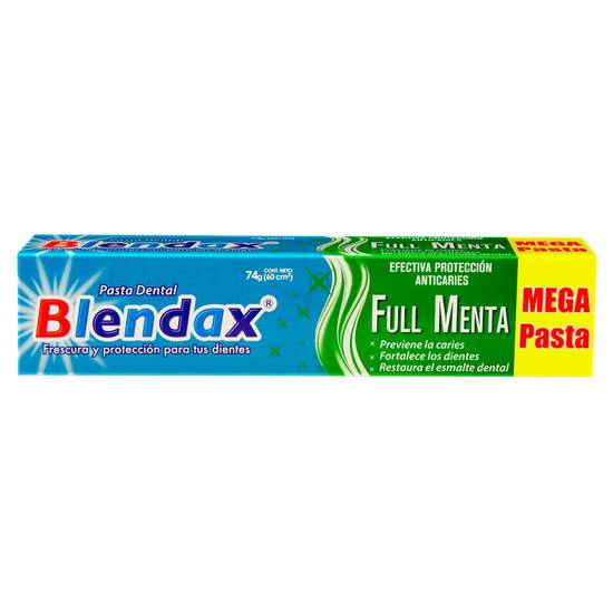 Crema Dental Blendax Full Menta 60 Cc