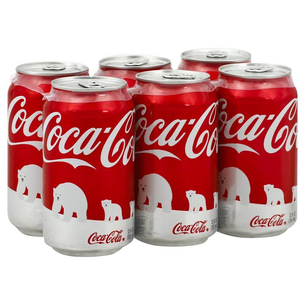 Coca-Cola Soft Drink (6 x 12 fl oz)