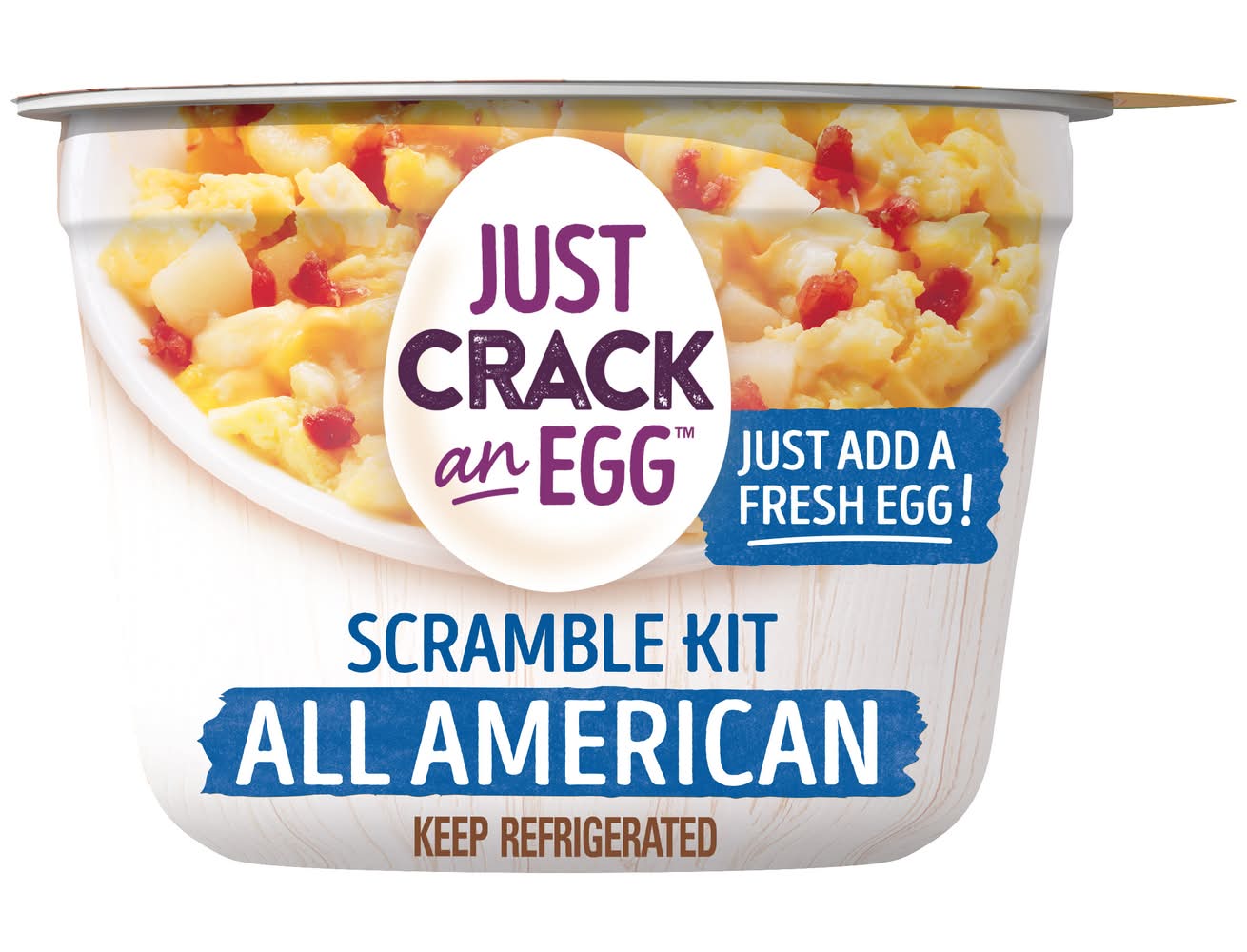 Just Crack an Egg All American Scramble Kit Breakfast Bowl (3 oz)