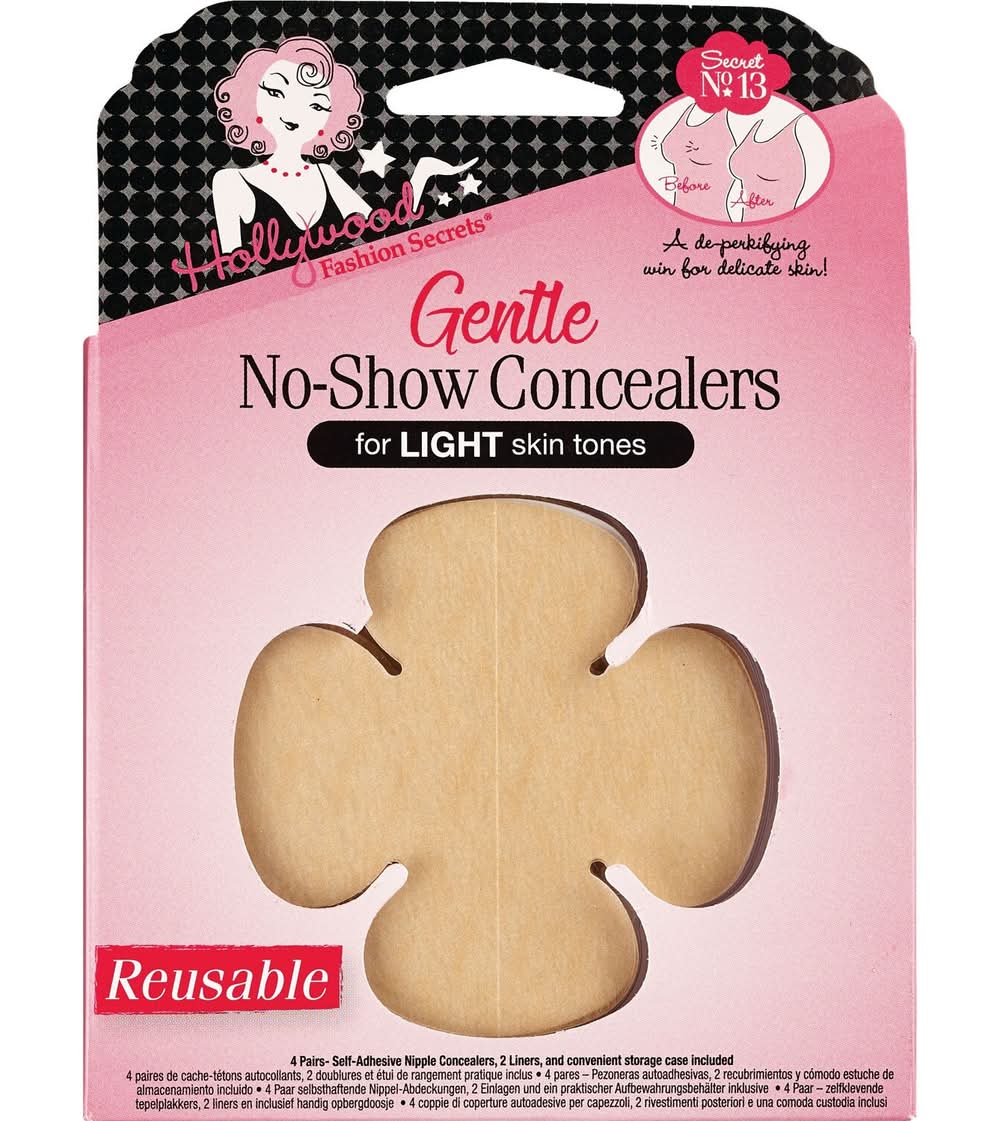 Hollywood Fashion Secrets Gentle No Show Concealers (4 ct)
