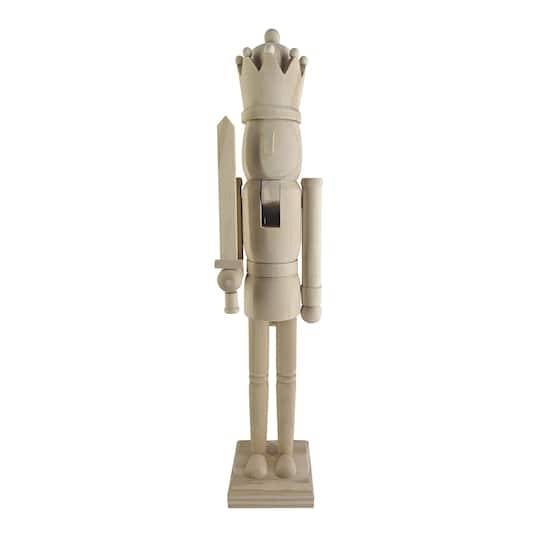 2Ft. Diy Pinewood King Nutcracker By Make Market