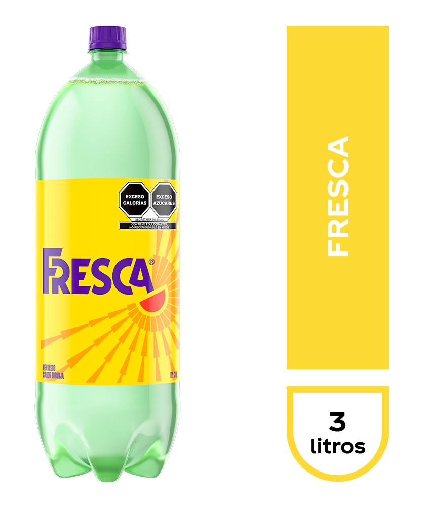 Fresca · Refresco, toronja (3 L)
