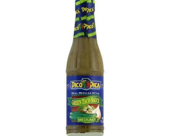 Pico Pica · Mexican Style Medium Green Taco Sauce (7 oz)