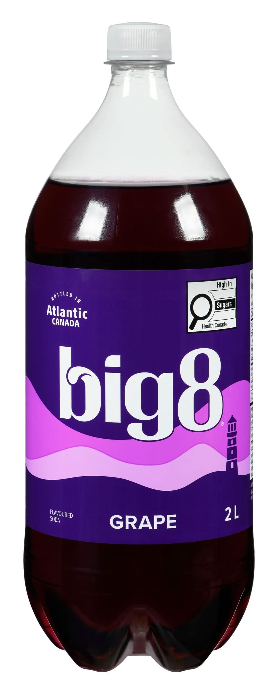Big 8 Atlantic Pride Soda, Grape (2 L)