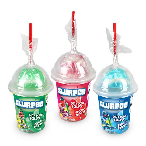 Slurpee Dip & Dunk Lollipops 47g