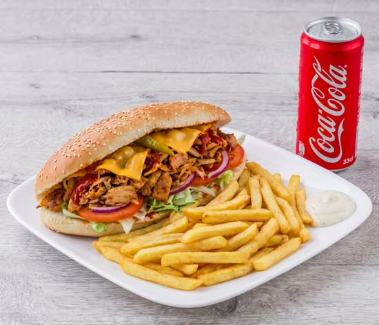 Menu sandwich oriental (pimenté)