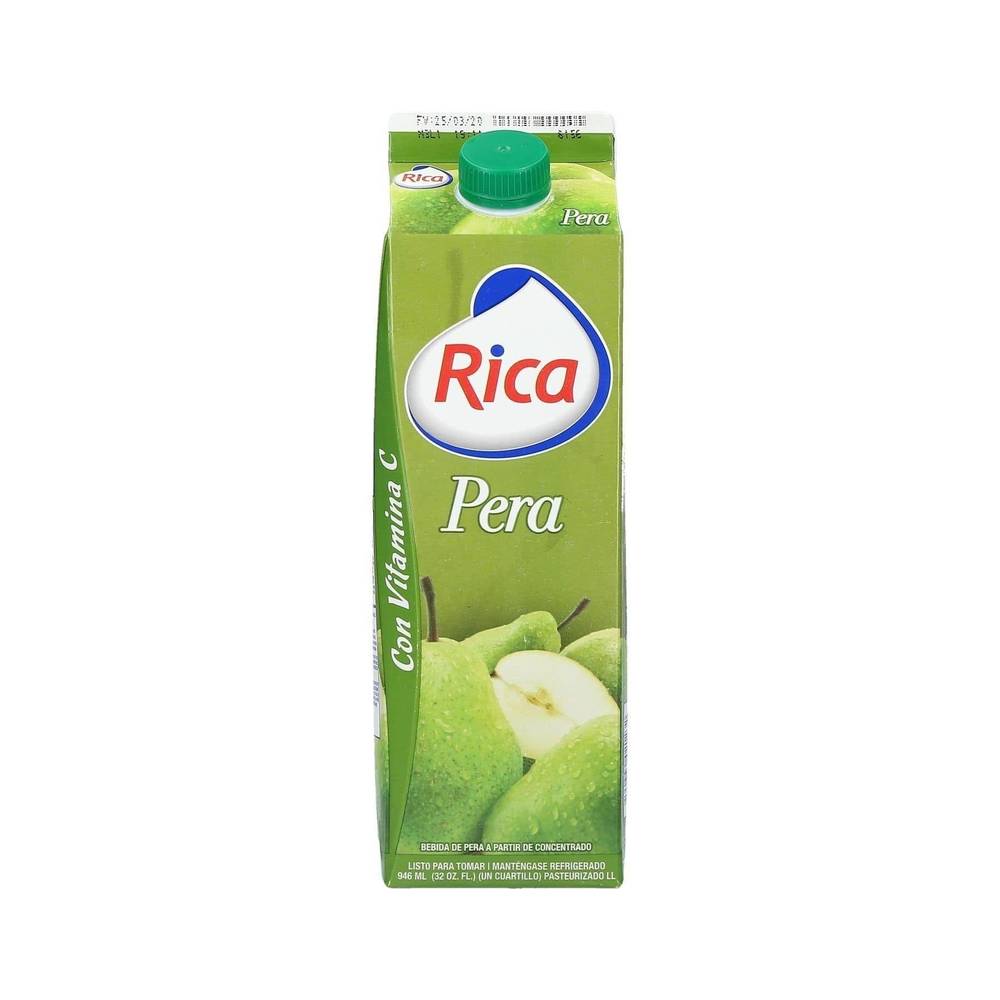 Jugo De Pera Rica 946ml