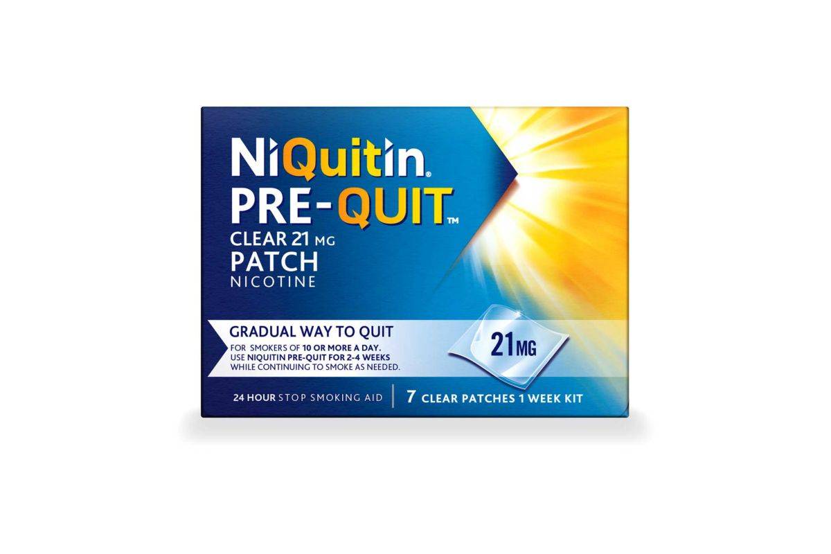 NiQuitin Pre-Quit Clear 21mg Patch - 7 Patches