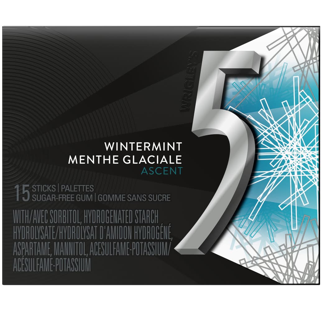 Wrigley's Escalating Wintermint Sugar-Free Gum (37.5 g)