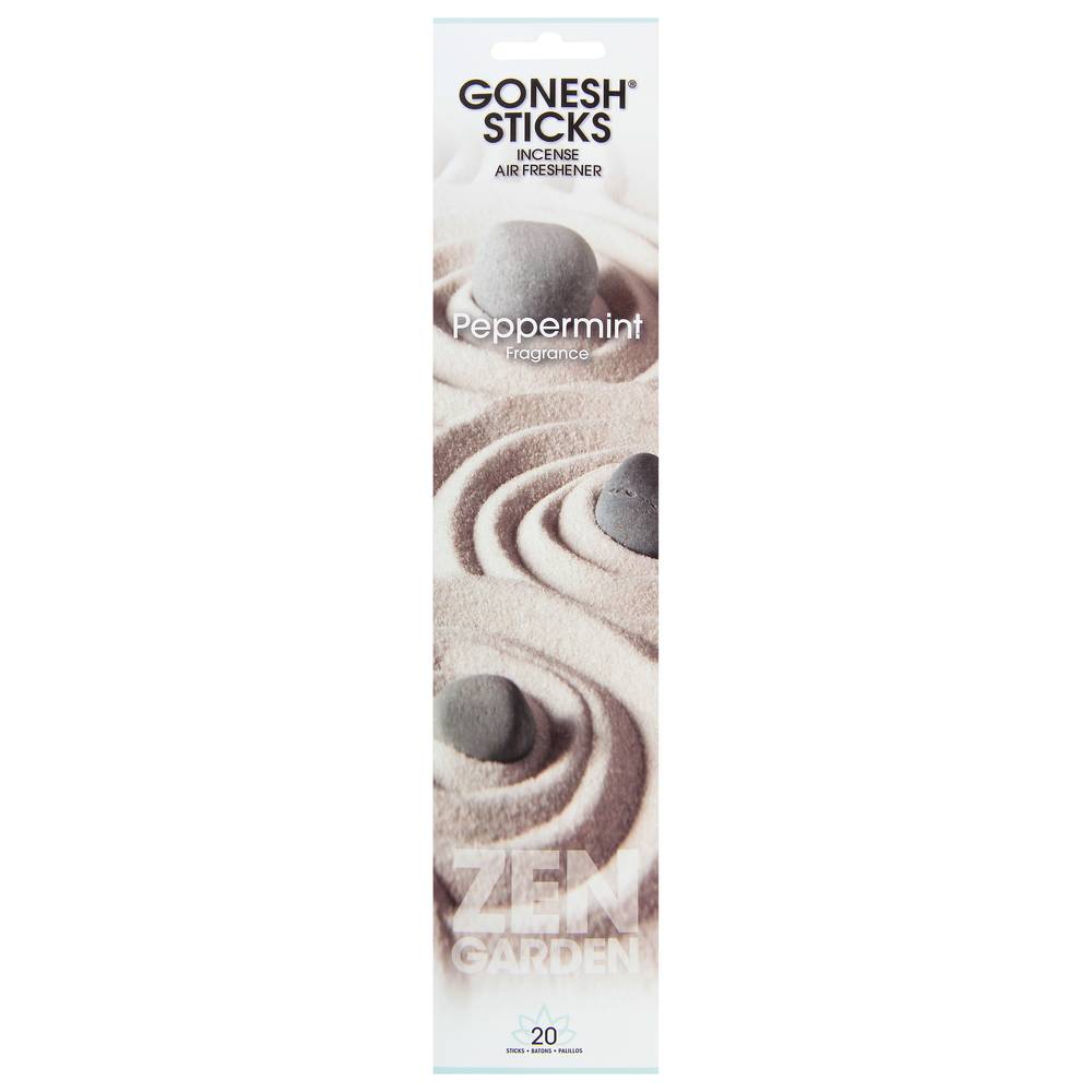 Gonesh Zen Garden Peppermint Incense 20-stick.