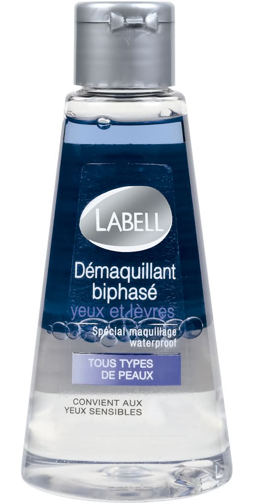 Labell - Desmaquilhante, olhos, lábios, prava de água, embalagem de 150 ml