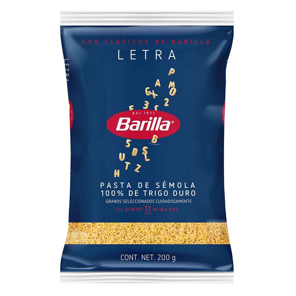 Barilla · Sopa de letras (200 g)