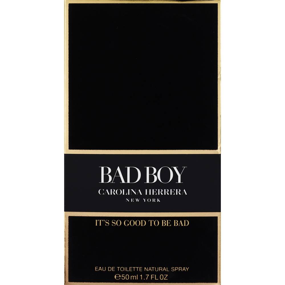 Bad Boy By Carolina Herrera New York Eau De Toilette, 1.7 Oz