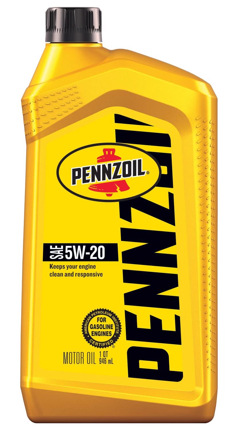 Pennzoil 5W-20 4-Cycle Conventional Motor Oil 1 Qt 1 Pk
