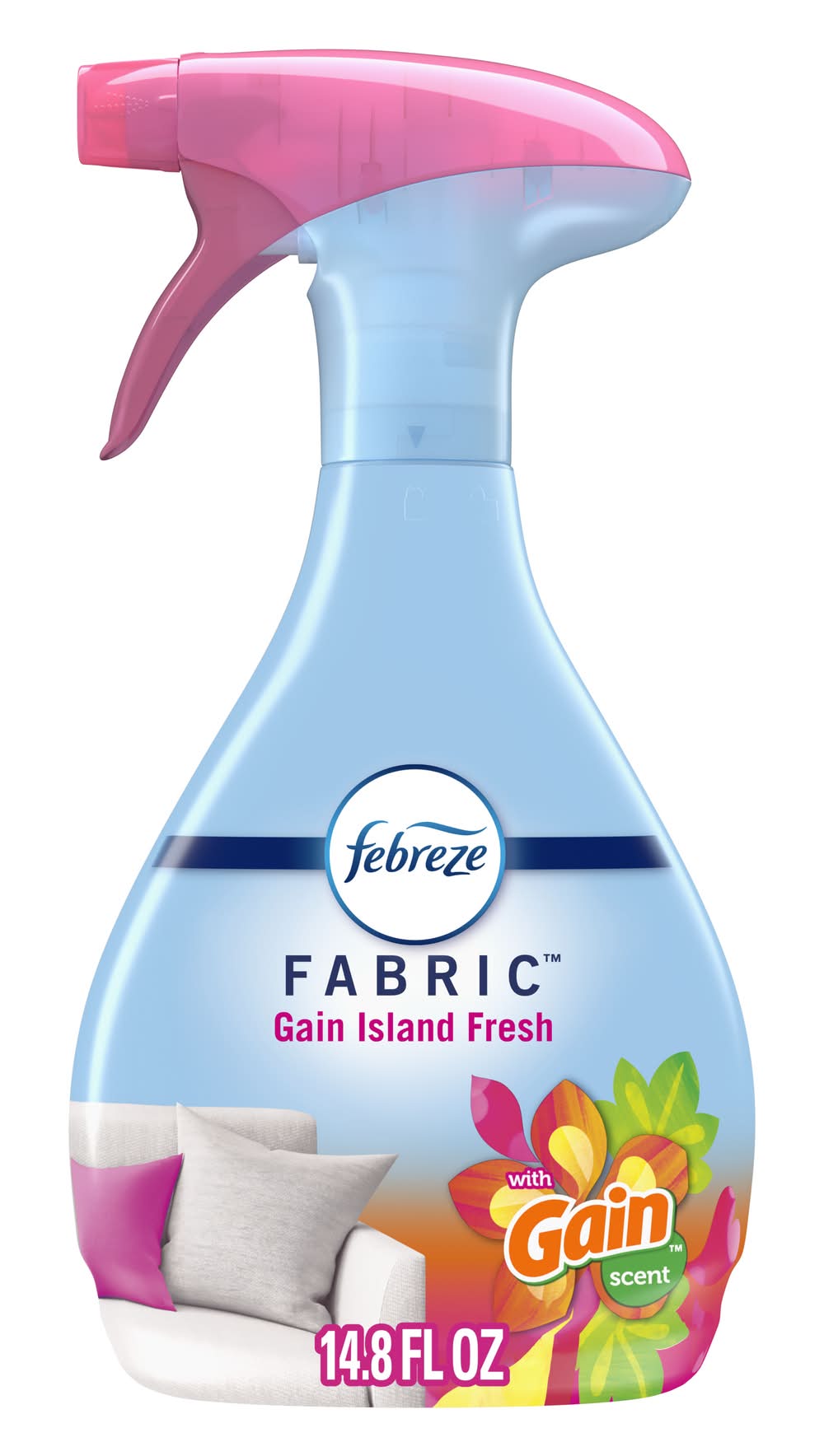 Febreze Odor-Fighting Fabric Refresher, Gain Island Fresh (14.8 fl oz)