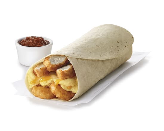 Hash Brown Scramble Burrito