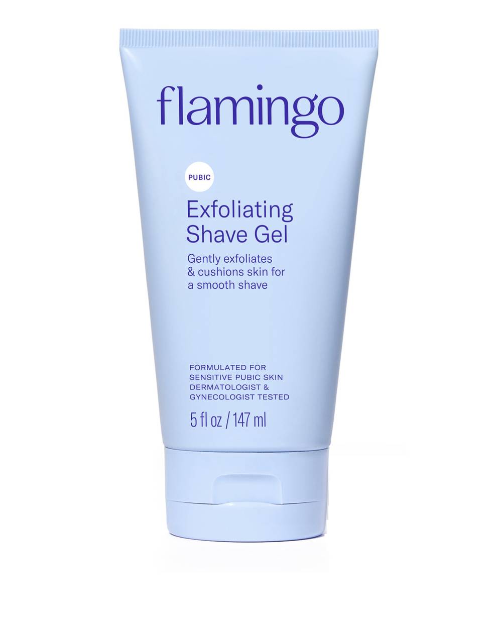 Flamingo Exfoliating Pubic Shave Gel (5 fl oz)