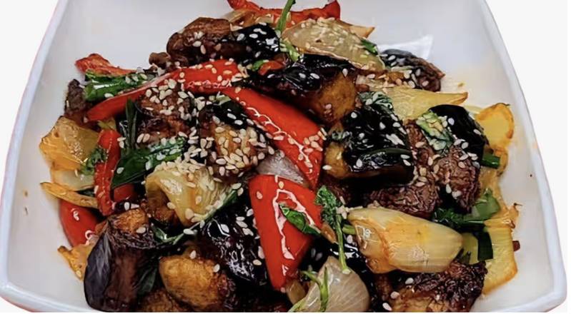 Sweet and Sour Eggplant
