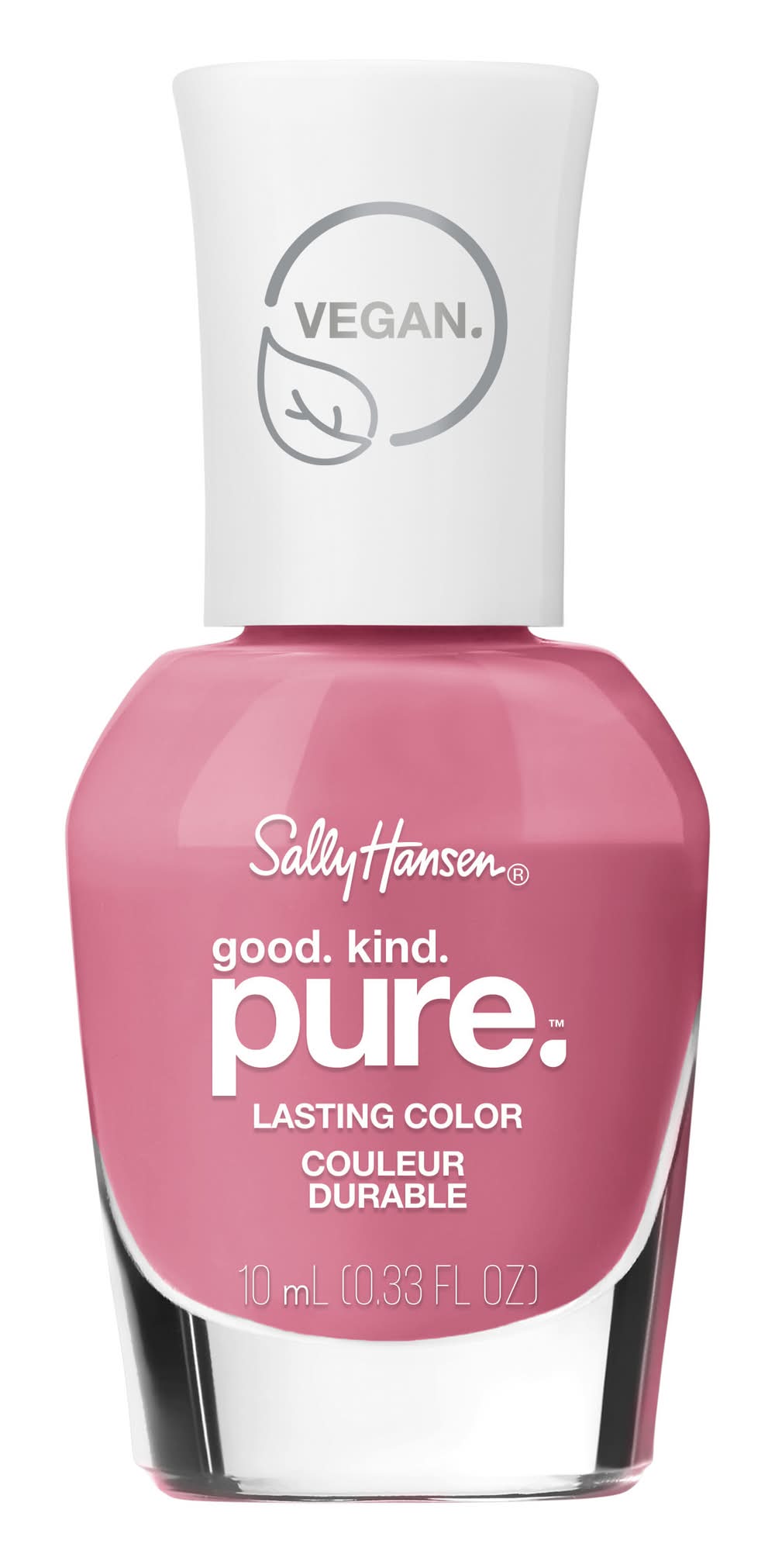 Sally Hansen Good Kind Pure Nail Polish, Rose (0.33 fl oz)