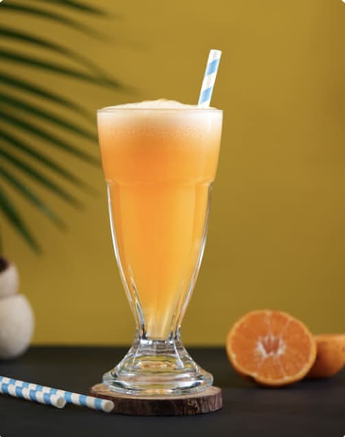 Orange Milkshake