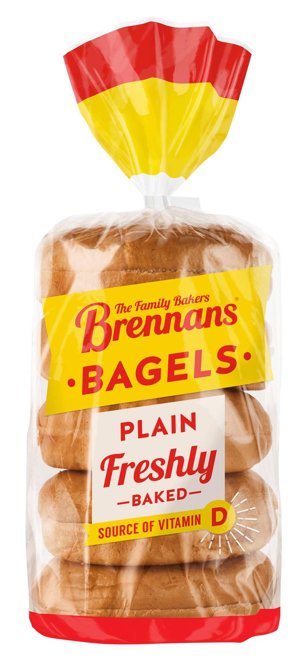 Brennan's 470g Plain Bagels
