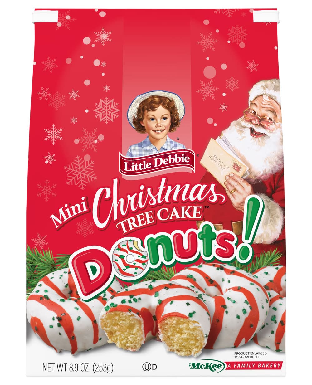 Little Debbie Christmas Mini Donuts (8.9 oz)