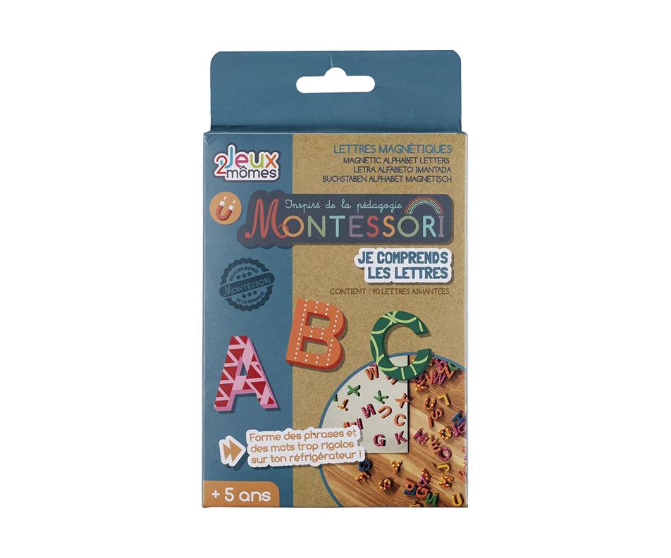 Montessori Jeu Aimants 1Un - Montessori Magnets Game 1U