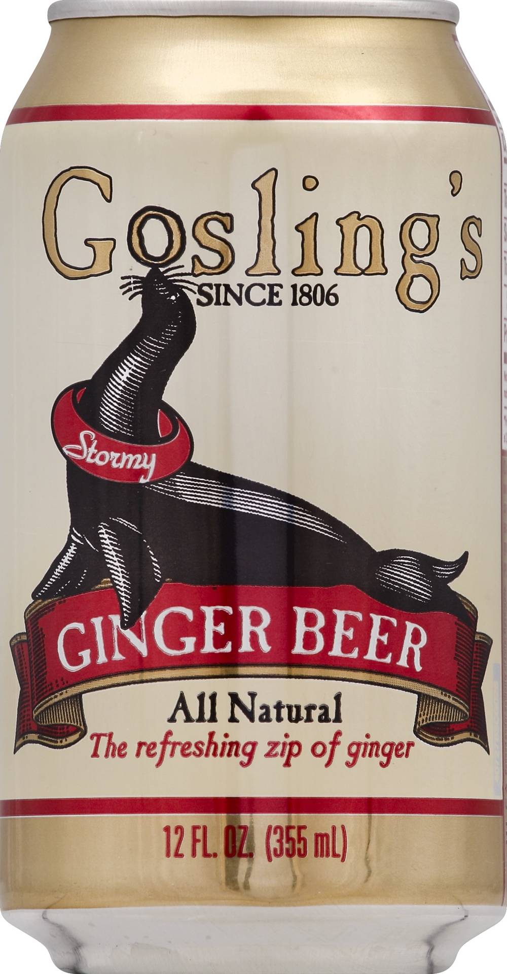 Goslings Ginger Beer (6 x 12 fl oz)