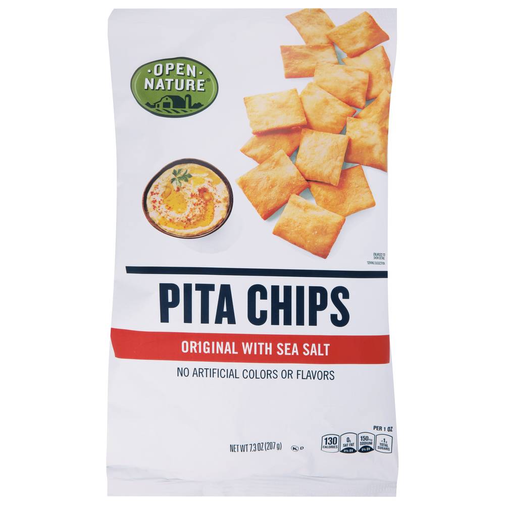 Open Nature Original Pita Chips With Sea Salt (7.3 oz)