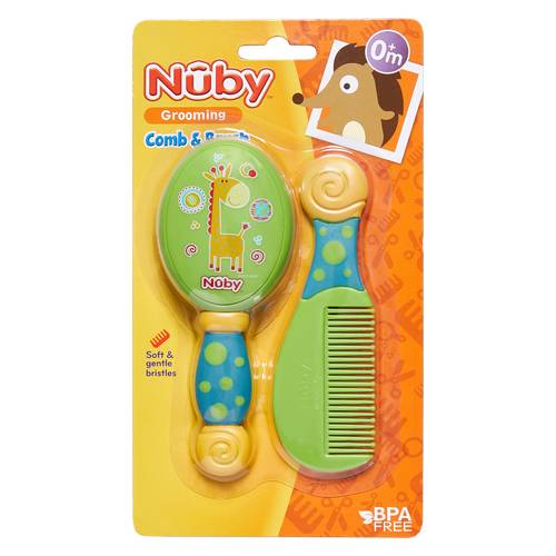 Nuby Brush & Comb Set