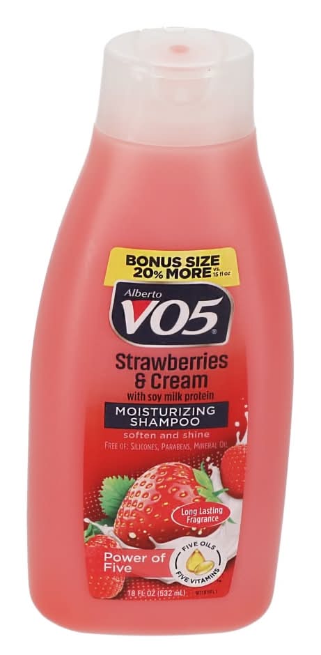 VO5 Moisturizing Shampoo, Strawberries-Cream (18 fl oz)