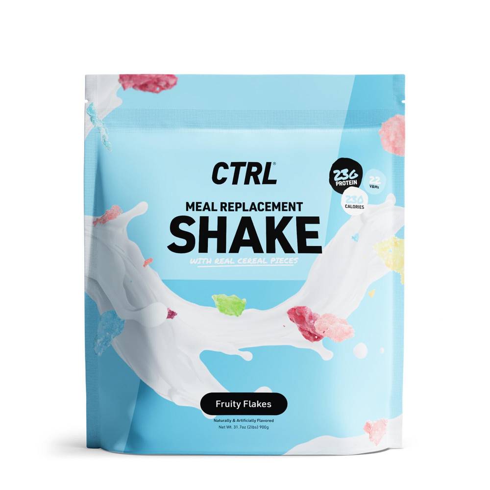 Ctrl Meal Replacement Shake With Real Cereal Pieces (31.7 oz) (fruity flakes)