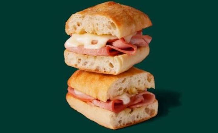 Ham & Swiss on Baguette